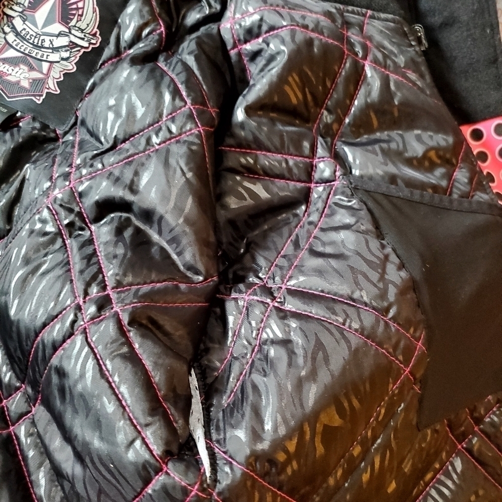 Castle X Racewear Pink Jacket Size Small - Picture 12 of 15